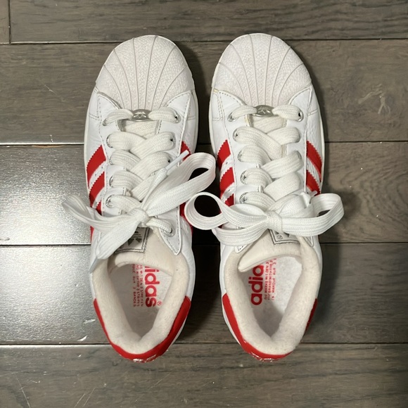 Y2K Vintage adidas Superstar Sneakers Size 6 - Picture 2 of 10